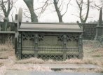carved sarcophagus