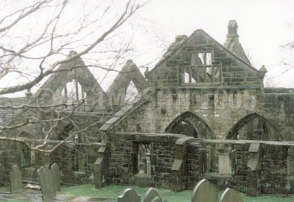 ruins of church