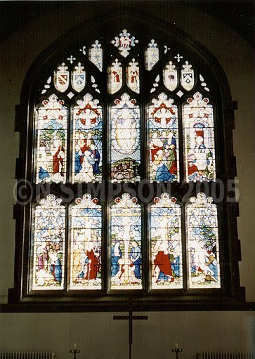 stained glass window