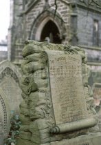 stone bricks effect headstone