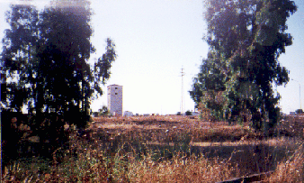 Torre del Agua desde la carretera