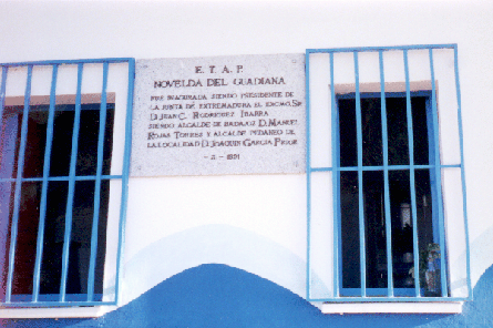 Planta Depuradora de Agua desde el Puente