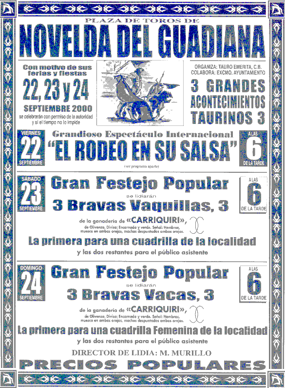 Vaquillas de la Feria 2000.