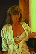 Just a bra.