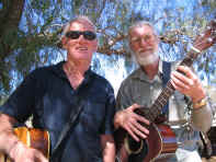 Brad Wynd Snr and Jon Gleur
