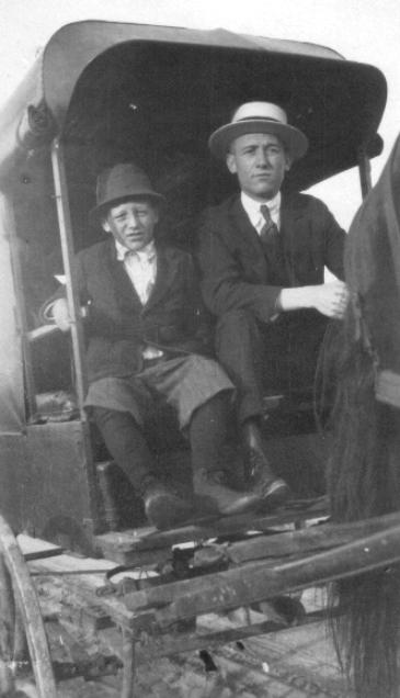 Joe and Jake,
image courtesy of Dolores Langley Solberg