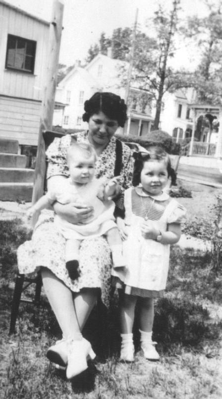 Kate, Shirley and Helen Navone,
image courtesy of Dolores Langley Solberg