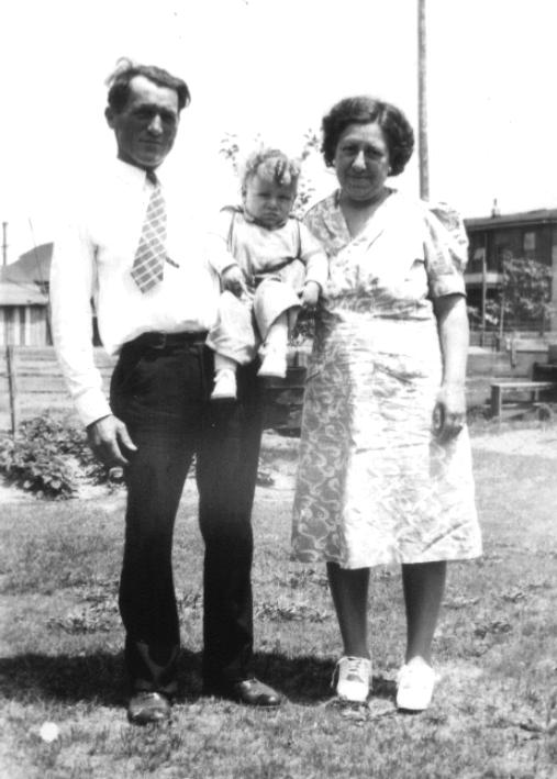 Phil, Robert and Eva Navone,
image courtesy of Dolores Langley Solberg