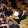 A speed dating event.
