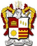 The crest of Phi Theta Kappa