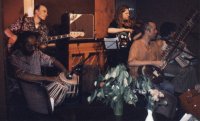 A band playing