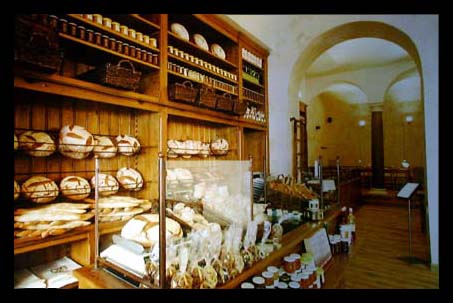 bakery shelves