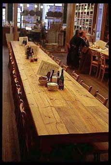 communal table