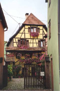 Flowery house