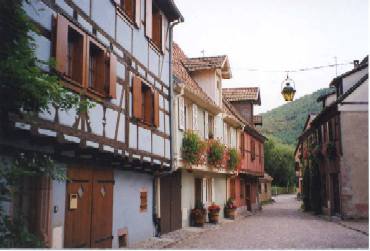 Pastel houses