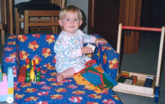 Look at my new toys! 4 March 1999