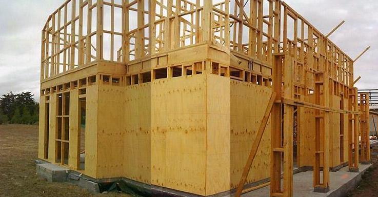 Awaiting roof trusses