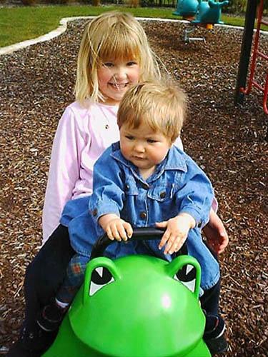 Caitlin & Talia - October 2002