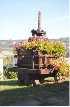 Old grape press