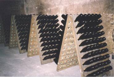 Riddling racks