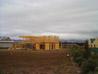 First floor frames up