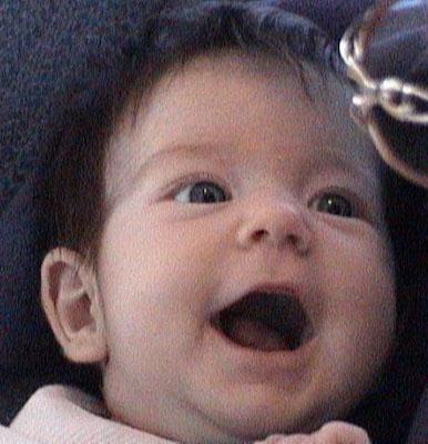 Laughing with Nana