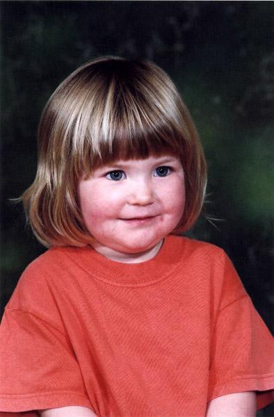 Talia at preschool - October 2003