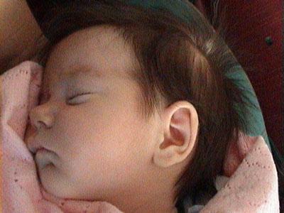 Sleeping like a baby