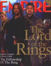 Cover of Australian Empire Jan 2002 The Warriors from LOTR