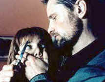 Viggo as "hombre" in Gimlet, Spanish film, screen capture courtesy of Maria