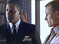 With Denzel Washington in Crimson Tide