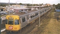 Electric Unit 63 leaves Woodridge for Brisbane