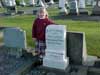 Jane Lister gravestone