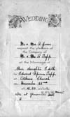 Ed & Edie's wedding invite