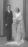 Ed & Edie Tapp's wedding 1939
