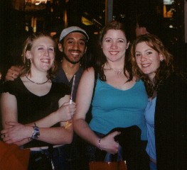 em, indi, trudz anita at Lan Kwai Fong 23 Dec