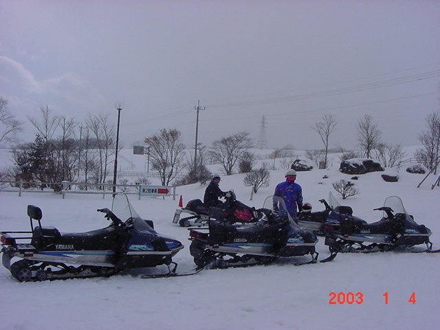 snowmobiles