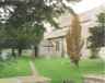 a churchyard