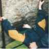 Tim kisses the Blarney Stone