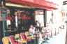 A streetside cafe