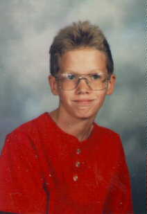 Sean in 6th grade