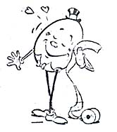 An egg and his bathroom tissue