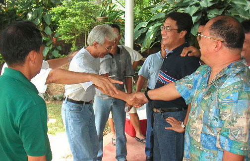 Ruben Meets Mr Platon..este..Admiral Rommel Latorre USN