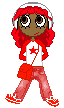 har har... for my red-loving sister