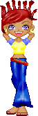 on of the first dolls I made... I didnt know much aboutresizing or w/e in PS