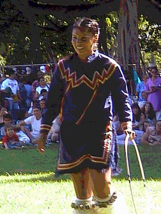 Woman Hoop Dancer