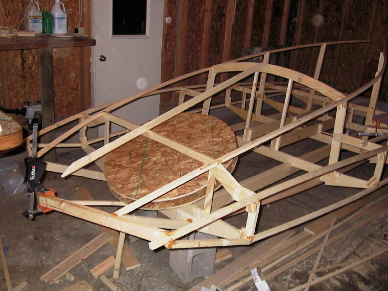 The lift duct disks in trial position