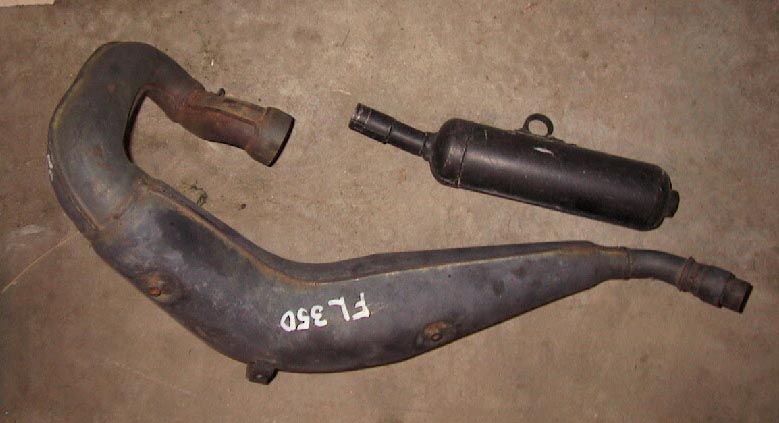 Motorbike pipe to be re-used
