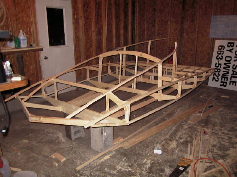 The frame as good as finished