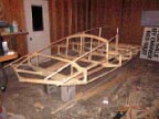 The frame finished